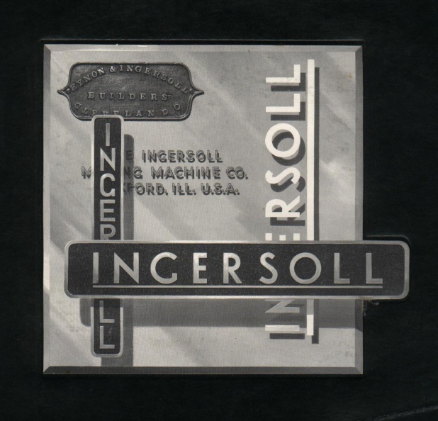 INGERSOLL MILLING MACHINE COMPANY SINCE 1887 OldWoodward History Gallery